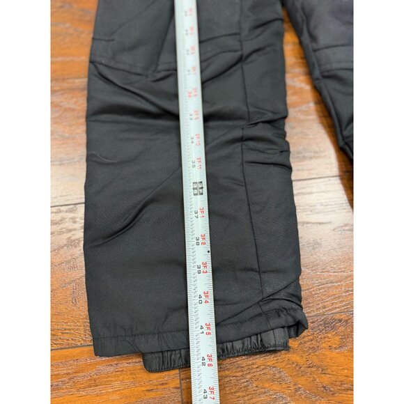 NEW Cat Jack Heavyweight Kids 6 Snow Bib Insulation Pants Black Water-Resistant - Picture 4 of 7